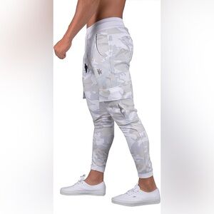 YoungLA Light Gray Camo Joggers